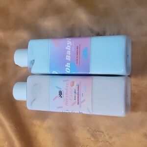 NEW AD Cosmetics Body Lotion - BIRTHDAY CAKE & OH BABY!